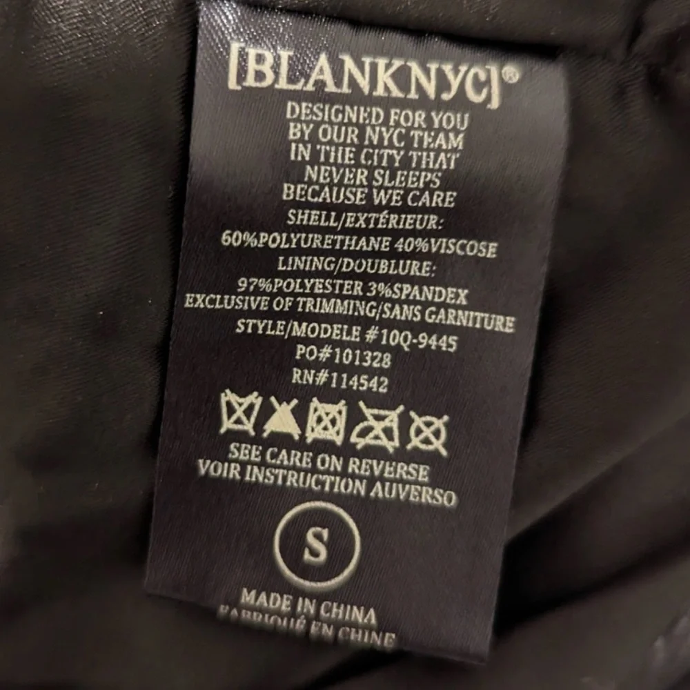 Blank NYC faux leather jacket - Picture 5 of 6